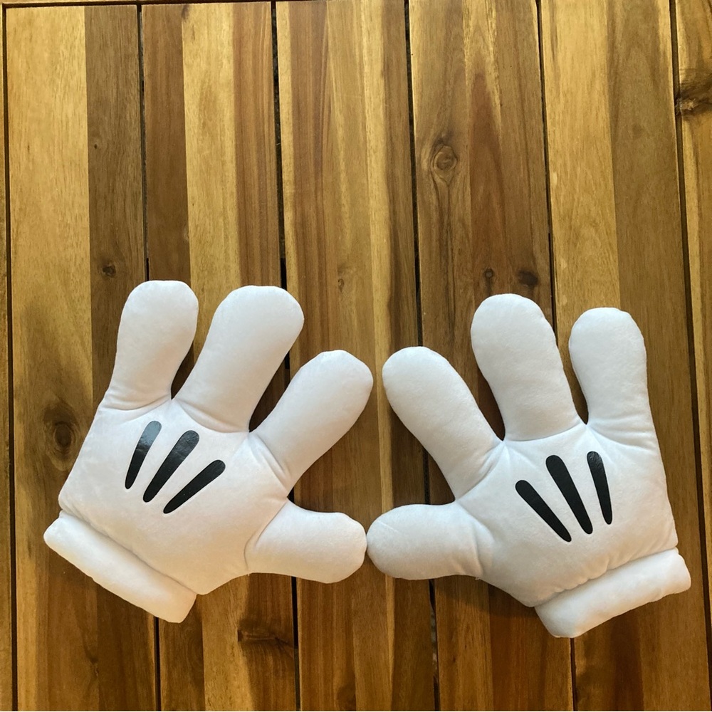 Disney World Mickey Mouse Gloves Hands Adult / One Size Disney Parks